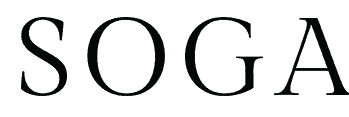 logo soga clean black